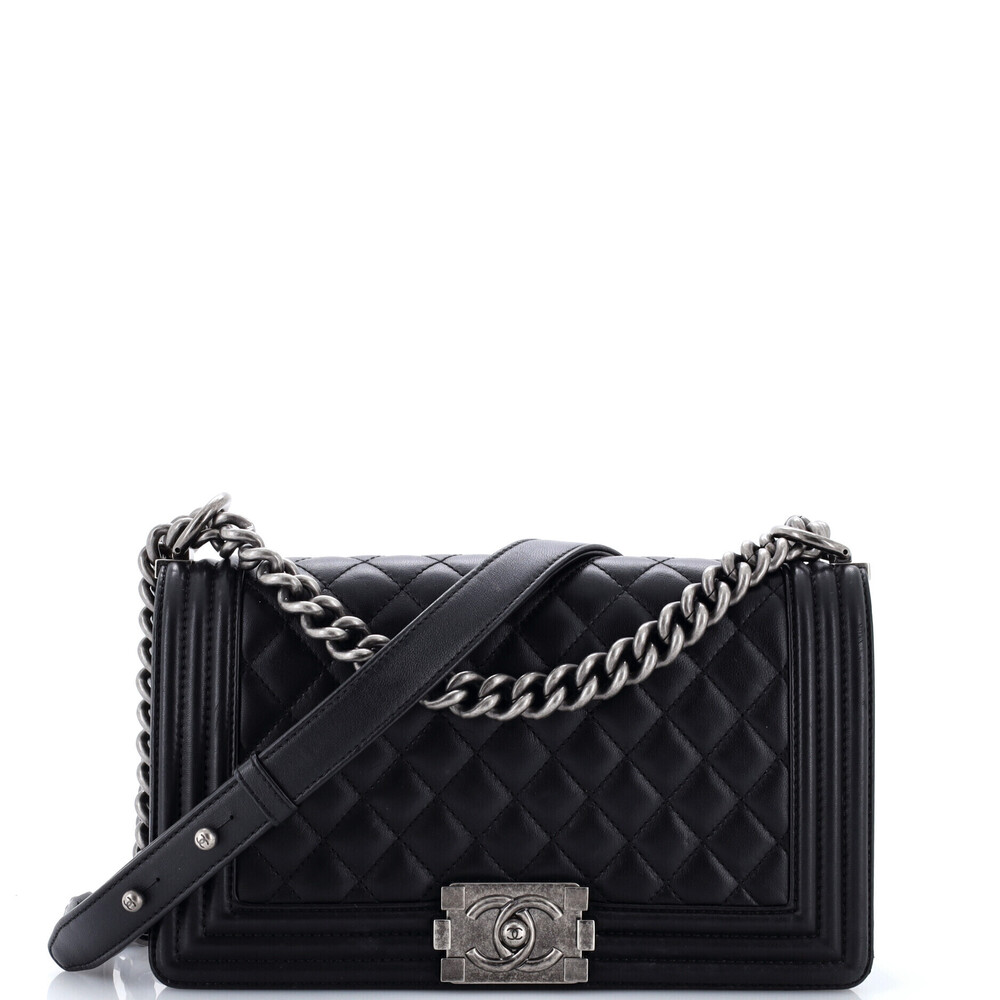 Chanel Old Medium Boy Flap Bag